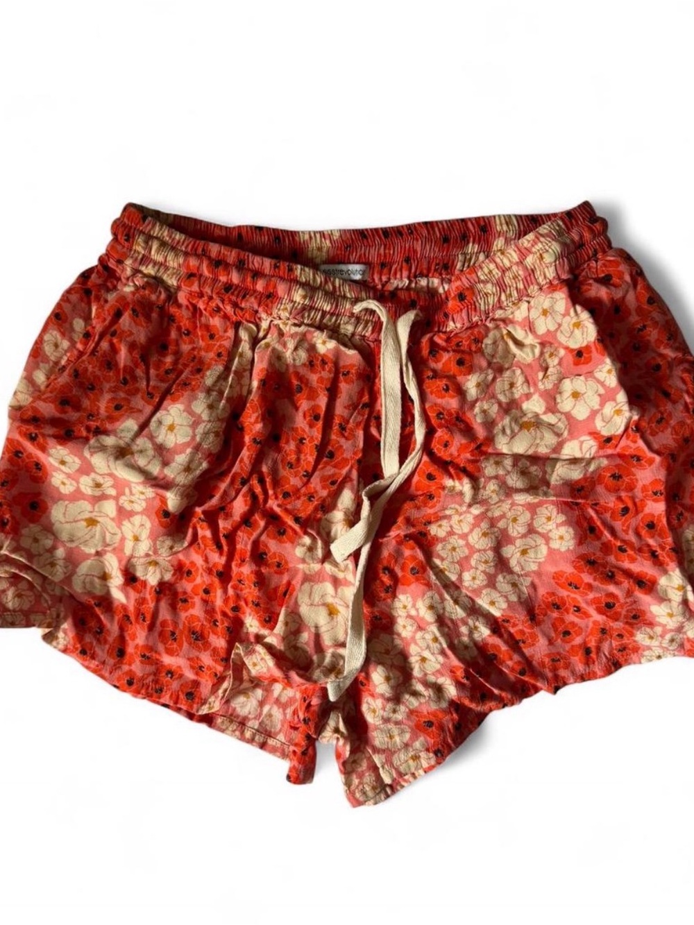 Floral boho shorts